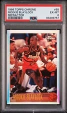 1996 Topps Chrome Mookie Blaylock #55 card