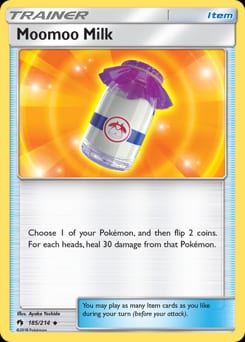 Lost Thunder Moomoo Milk #185 card