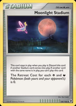Great Encounters Moonlight Stadium #100 card