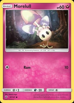 Burning Shadows Morelull #97 card