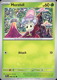 Surging Sparks Morelull #8 card