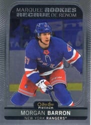 2021-22 O-Pee-Chee Platinum Base Set Morgan Barron #231 card