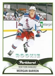 2021-22 Parkhurst Base Set Morgan Barron #322 card