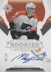 2019-20 Upper Deck Ultimate Collection Base Set Morgan Frost #195 card