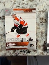 2019 Topps Now NHL Stickers Morgan Frost #62 card