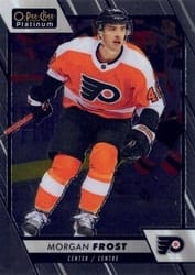 2023-24 O-Pee-Chee Platinum Base Set Morgan Frost #24 card