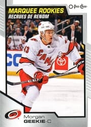 2020-21 O-Pee-Chee Base Set Morgan Geekie #524 card