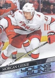 2020-21 Upper Deck Base Set Morgan Geekie #210 card