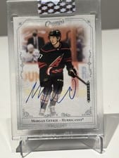 2020-21 Upper Deck Clear Cut Champs Morgan Geekie #C-GE card