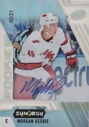 2020-21 Upper Deck Synergy Base Set Morgan Geekie #113 card