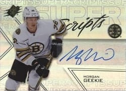 2024-25 SPx SuperScripts Morgan Geekie #SS-MG card