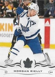 2018-19 Upper Deck Base Set Morgan Rielly #166 card