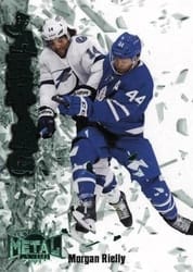 2022-23 SkyBox Metal Universe Jarring Morgan Rielly #JR-15 card