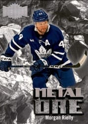 2022-23 SkyBox Metal Universe Metal Ore Morgan Rielly #MO-13 card