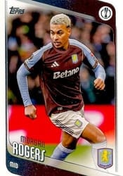 2025-26 Topps UEFA Club Competitions Base Set Morgan Rogers #197 card