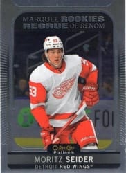2021-22 O-Pee-Chee Platinum Base Set Moritz Seider #287 card