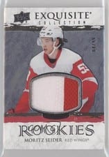 2021-22 Upper Deck Black Diamond Exquisite Collection Rookie Patch Moritz Seider #R-MS card