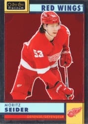 2022-23 O-Pee-Chee Platinum Retro Moritz Seider #R-19 card