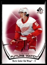 2022 SP Authentic 2021 Update Moritz Seider #135 card
