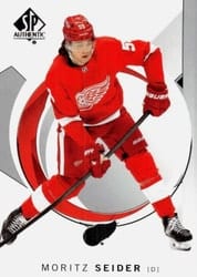 2024-25 SP Authentic Base Set Moritz Seider #92 card