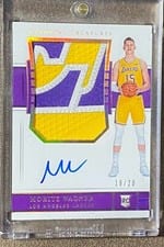 2018 Panini National Treasures Moritz Wagner #139 card