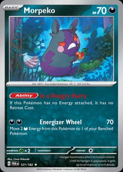 Paradox Rift Morpeko #121 card
