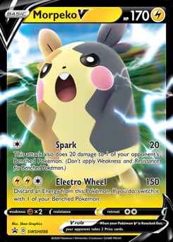SWSH Black Star Promos Morpeko V #SWSH056 card