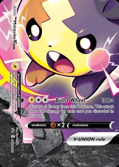 SWSH Black Star Promos Morpeko V-UNION #SWSH289 card