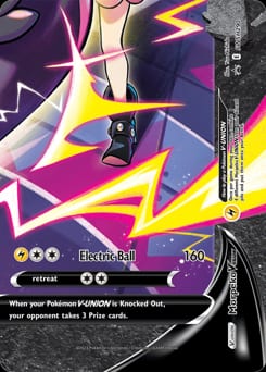 SWSH Black Star Promos Morpeko V-UNION #SWSH290 card