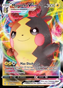 Shining Fates Morpeko VMAX #38 card