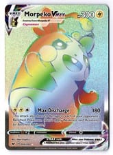 2020 Sword & Shield Morpeko VMAX #204 card