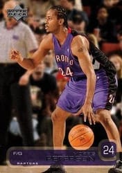 2002-03 Upper Deck Base Set Morris Peterson #163 card