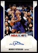 2024-25 Hoops Great SIGnificance Morris Peterson #GS-MPR card