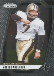 2024 Panini Prizm Base Set Morten Andersen #211 card