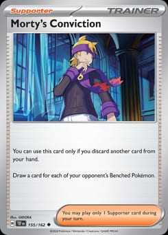 2024 Temporal Forces Morty's Conviction #155 card