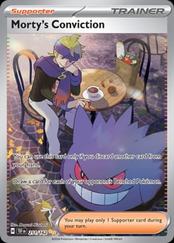 2024 Temporal Forces Morty's Conviction #211 card