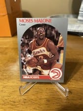 1990-91 Hoops Base Set Moses Malone #31