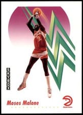 1991-92 SkyBox Base Set Moses Malone #4
