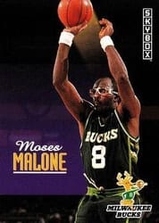 1992-93 SkyBox Base Set Moses Malone #137 card