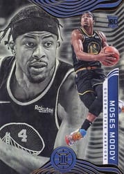 2021-22 Panini Illusions Base Set Moses Moody #164 card