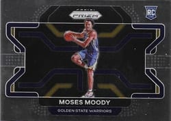 2021-22 Panini Prizm Base Set Moses Moody #308 card