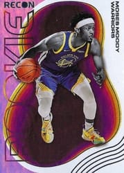 2021-22 Panini Recon Rookie Recon Moses Moody #20 card