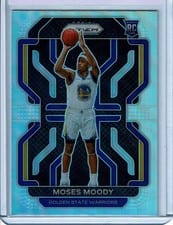2021 Panini Prizm Moses Moody #308 card