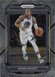 2022-23 Panini Prizm Base Set Moses Moody #103 card