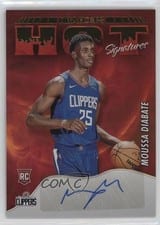 2022-23 Hoops Hot Signatures Moussa Diabate #HSR-MDB