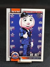 2026 Topps Mascots Mr. Met #M-11 card