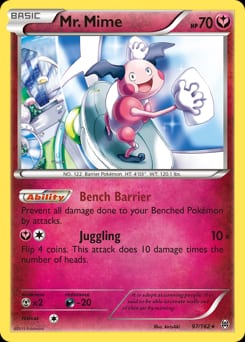 BREAKthrough Mr. Mime #97 card