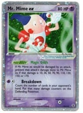 2004 FireRed & LeafGreen Mr. Mime ex #110 card