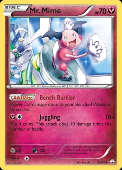 Generations Mr. Mime #52 card