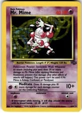 1999 Jungle Mr. Mime #6 card